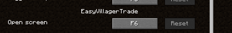 EasyVillagerTrade screenshot