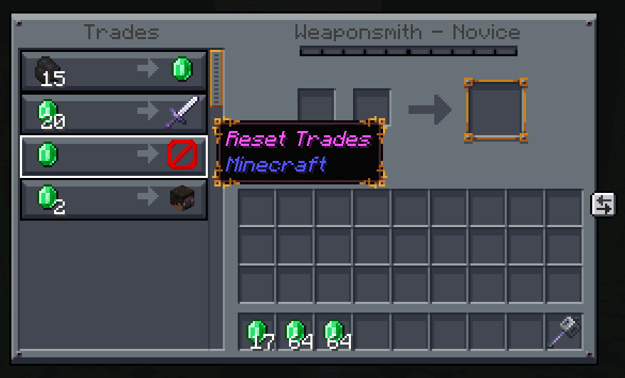 Villager Reset screenshot