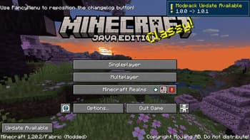 Modpack Update Checker screenshot