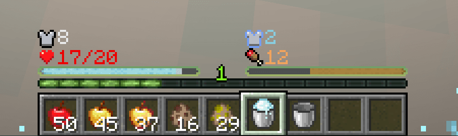 Classic and simple status bars screenshot