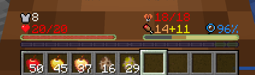 Classic and simple status bars screenshot