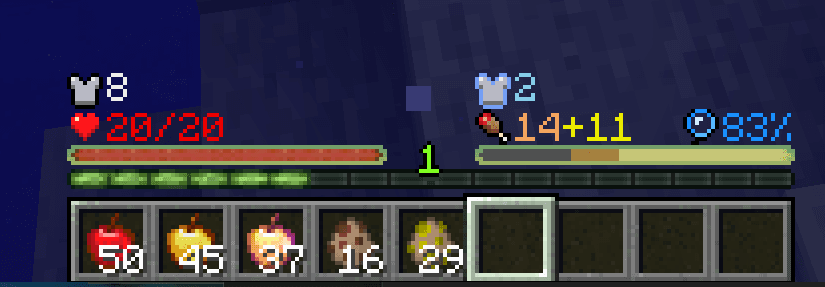 Classic and simple status bars screenshot