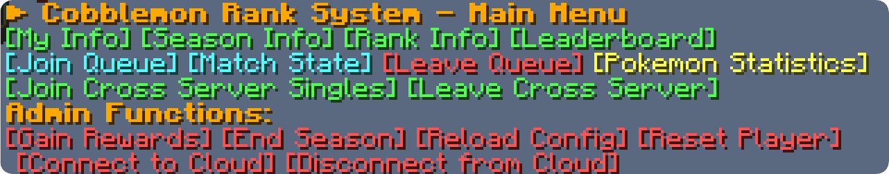 Cobblemon Ranked screenshot
