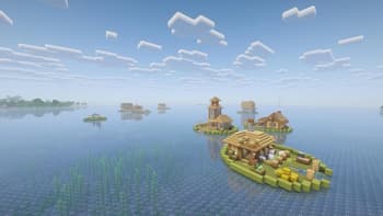 Ocean Lily Pad Village screenshot