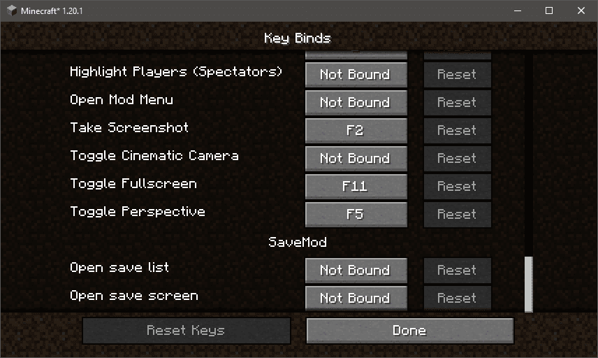 SaveMod screenshot