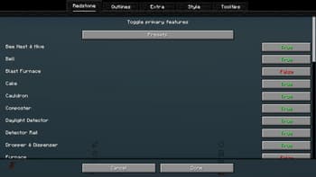 Redstone Tweaks for Bare Bones screenshot