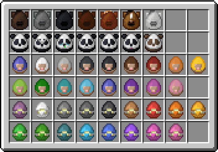 Variated Spawn Eggs screenshot