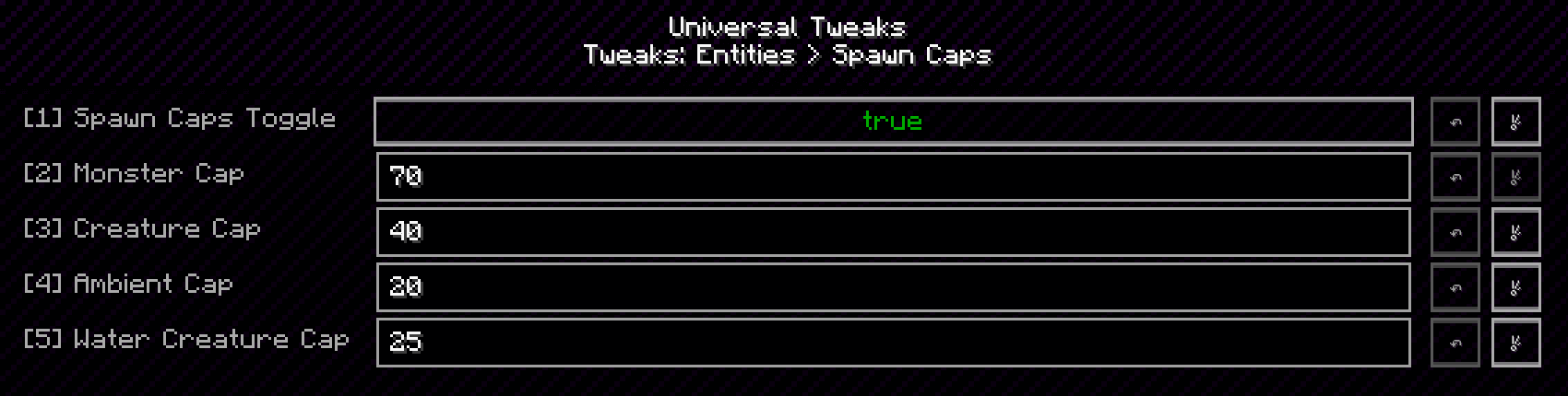 Universal Tweaks screenshot