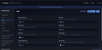 Paradigm Essentials screenshot