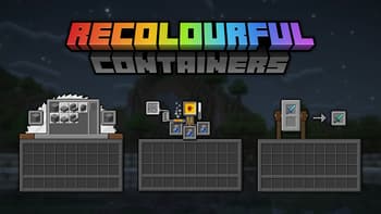 Recolourful Containers GUI + HUD (DARK) screenshot