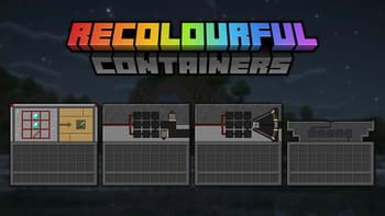 Recolourful Containers GUI + HUD (DARK) screenshot