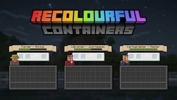 Recolourful Containers GUI + HUD (DARK) screenshot