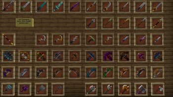 Minecraft Dungeons Weapons screenshot
