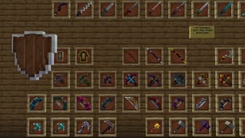 Minecraft Dungeons Weapons screenshot