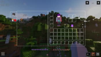 Transparent GUI screenshot