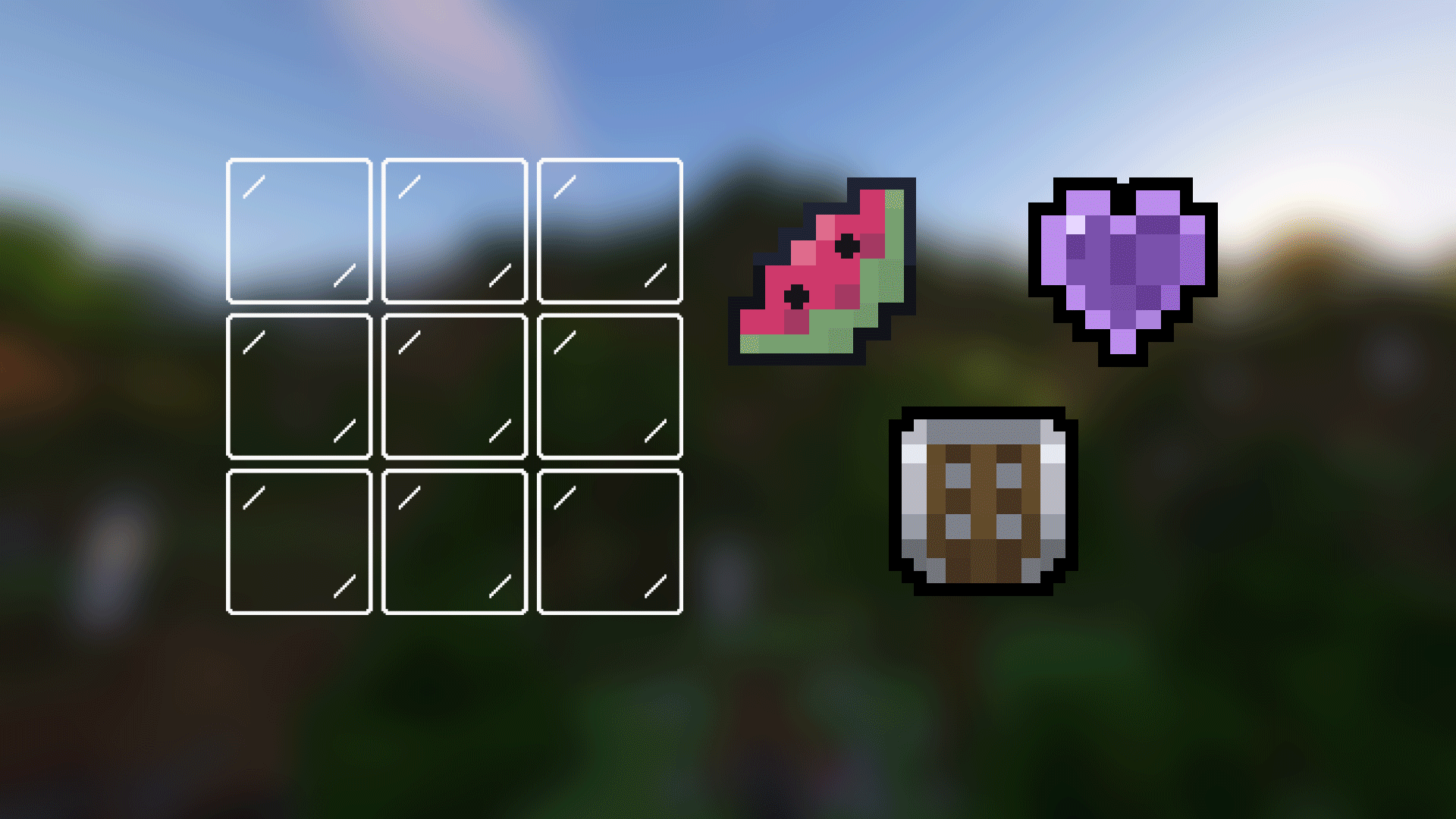 Transparent GUI screenshot