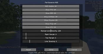 PerformanceHUD screenshot