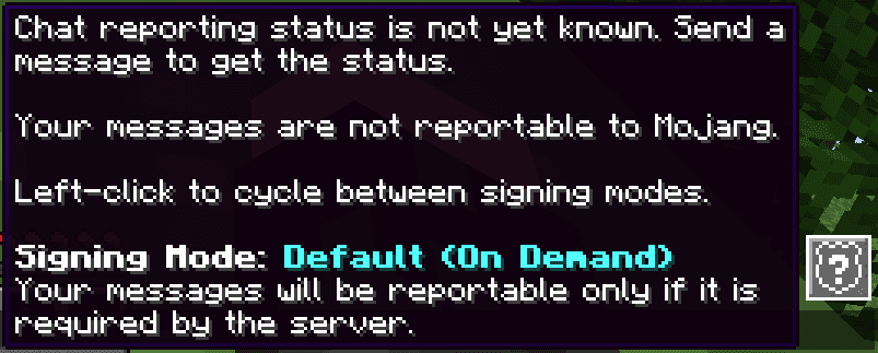 Chat Reporting Helper screenshot