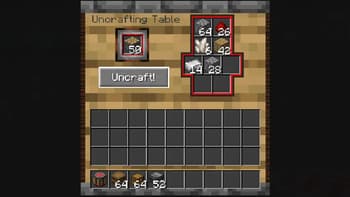 Arda's Uncrafting Table [ Uncraft / Recycle / Deconstruct Mod ] screenshot