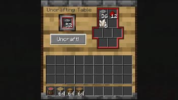 Arda's Uncrafting Table [ Uncraft / Recycle / Deconstruct Mod ] screenshot
