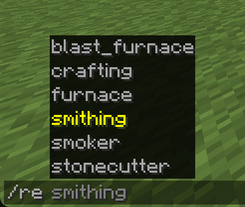 Workstation Recipe Exporter screenshot