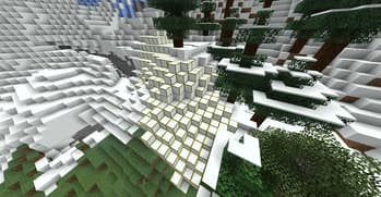 Visible Powdered Snow Bocks screenshot