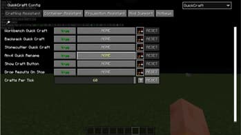 QuickCraft screenshot