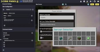 CommandPanels screenshot