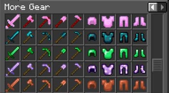 More Gear screenshot