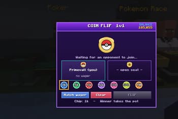 Cobblemon Gamble screenshot