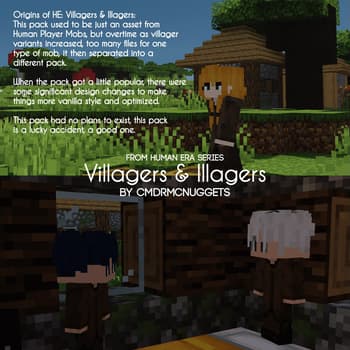 Human Era: Villagers & Illagers X Fresh Animations screenshot