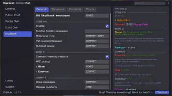 Hypixel Simple Chat screenshot