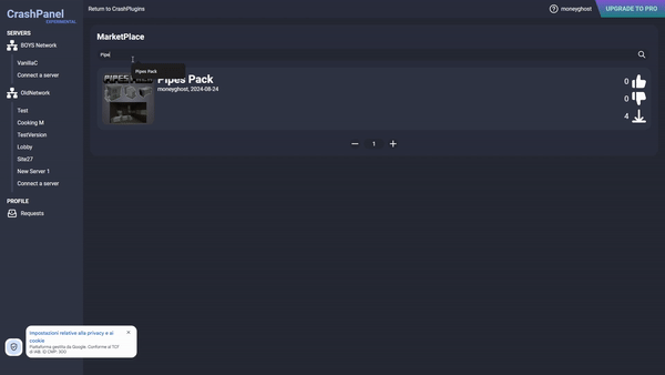 CrashPanel | CrashCore screenshot