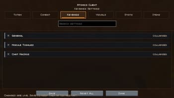 Atomics Client screenshot