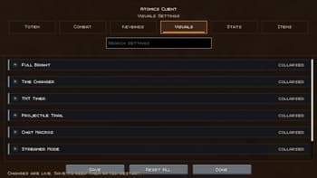 Atomics Client screenshot