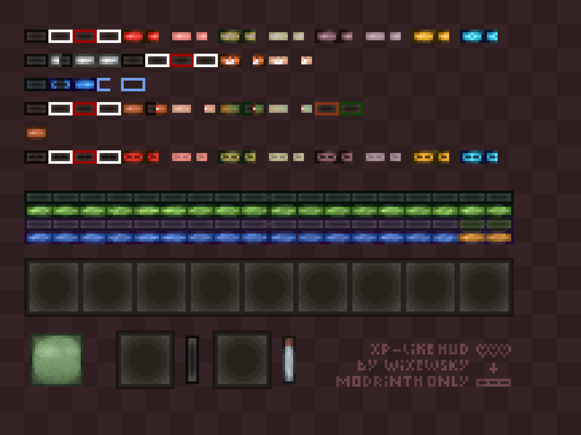 XP-like HUD screenshot