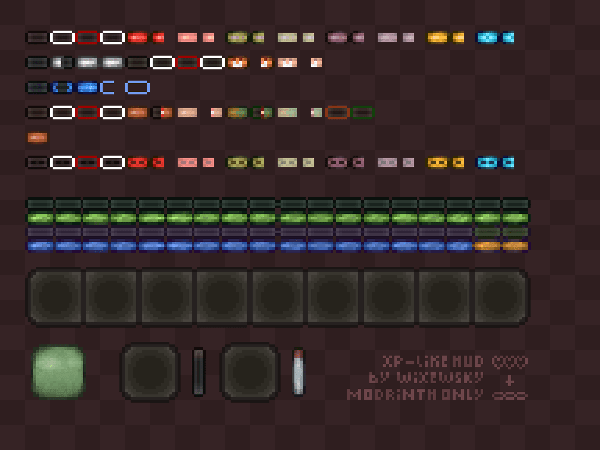 XP-like HUD screenshot
