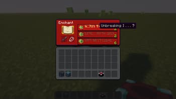Ore UI, as Unintended screenshot