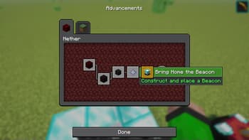 Ore UI, as Unintended screenshot