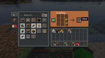 Ore UI, as Unintended screenshot