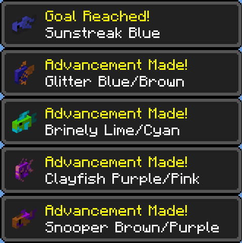 All Tropical Fish Datapack screenshot