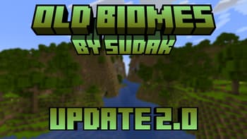 Old biomes screenshot