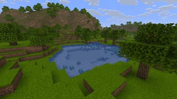 Old biomes screenshot
