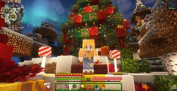 Cute Christmas Hotbar screenshot