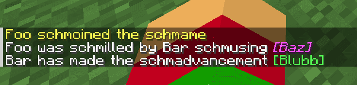Schmanguage Resource Pack screenshot