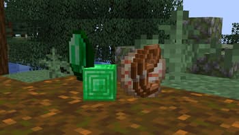 Villager/ Wandering trader drops screenshot