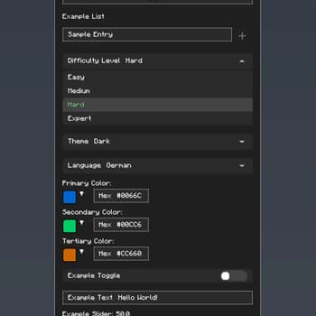 ModernConfig screenshot