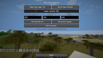 Seed Atlas for Xaero's World Map screenshot
