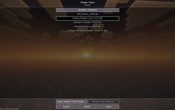 Moonlight Theme | Iris Shaders screenshot