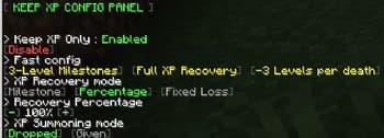 Keep XP On Death by Juix screenshot